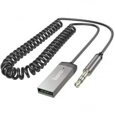 Аудіо ресивер Hoco E78 Benefit Metal gray Аудіо ресивер Hoco E78 Benefit Metal gray