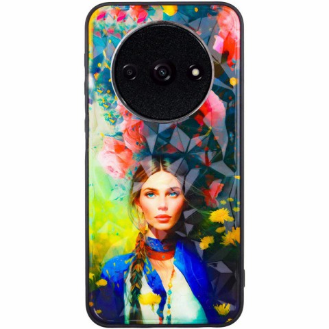TPU+PC чохол Prisma Ladies для Xiaomi Redmi A3 Peonies