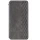 Шкіряний чохол-книжка GETMAN Cubic (PU) для Samsung Galaxy A26 5G Сірий