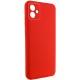 Чохол TPU GETMAN Liquid Silk Full Camera для Samsung Galaxy A06 Червоний / Red