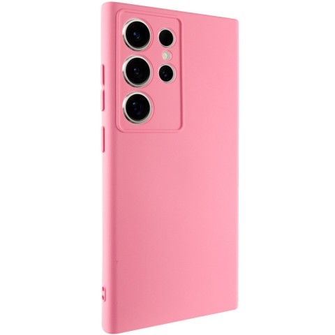 Чохол Silicone Cover Lakshmi Full Camera (A) для Samsung Galaxy S24 Ultra Рожевий / Pink