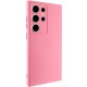 Чохол Silicone Cover Lakshmi Full Camera (A) для Samsung Galaxy S24 Ultra Рожевий / Pink