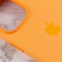 Чохол Silicone case (AAA) full with Magsafe and Animation для Apple iPhone 13 Pro (6.1") Помаранчевий / Marigold