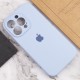 Чохол Silicone Case Full Camera Protective (AA) для Apple iPhone 15 Pro Max (6.7") Блакитний / Lilac Blue