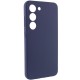 Чохол Silicone Cover Lakshmi Full Camera (AAA) для Samsung Galaxy S22 Темно-синій / Midnight blue