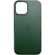 Шкіряний чохол Leather Case (AAA) with MagSafe and Animation для Apple iPhone 13 Pro Max (6.7") Sequoia Green