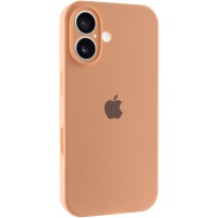 Чохол Silicone Case Full Camera Protective (AA) для Apple iPhone 16 (6.1") Помаранчевий / Cantaloupe