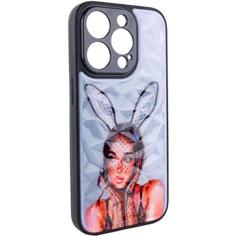 TPU+PC чохол Prisma Ladies для Apple iPhone 14 Pro Max (6.7") Rabbit