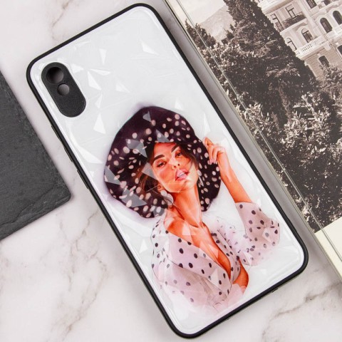 TPU+PC чохол Prisma Ladies для Xiaomi Redmi 9A Girl in a hat