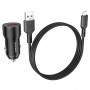 АЗП Borofone BZ19A QC3.0 + Micro-USB Black