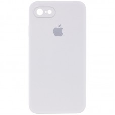 Чохол Silicone Case Square Full Camera Protective (AA) для Apple iPhone 6/6s (4.7") Білий / White
