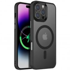 Чохол Ummi Colorful with MagSafe для Apple iPhone 16 Pro Max (6.9") Чорний / Black