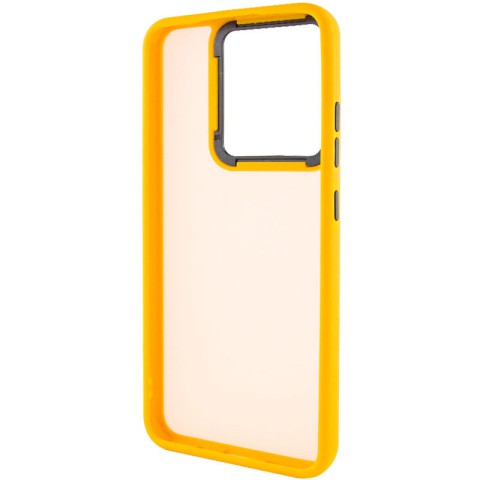 Чохол TPU+PC Lyon Frosted для Motorola Moto E40 Orange