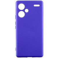 Чохол Silicone Cover Lakshmi Full Camera (A) для Xiaomi Redmi Note 13 Pro+ Синій / Iris