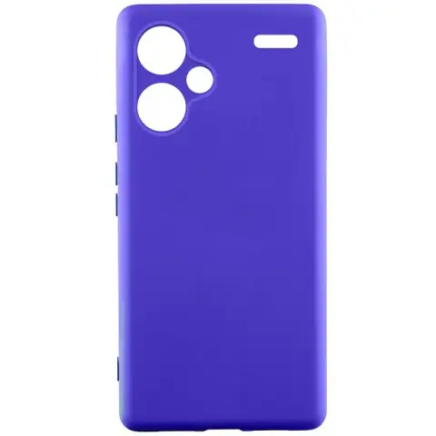 Чохол Silicone Cover Lakshmi Full Camera (A) для Xiaomi Redmi Note 13 Pro+ Синій / Iris