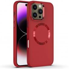 TPU чехол Bonbon Metal Style with MagSafe для Apple iPhone 16 Pro (6.3")