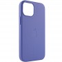 Шкіряний чохол Leather Case (AAA) with MagSafe для Apple iPhone 13 Pro Max (6.7") Wisteria
