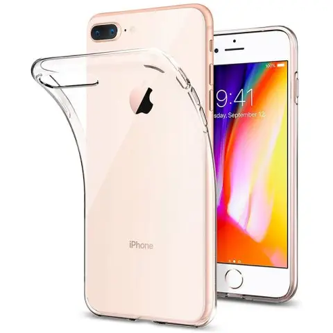 TPU чохол Epic Transparent 1,5mm для Apple iPhone 7 plus / 8 plus (5.5") Безбарвний (прозорий)