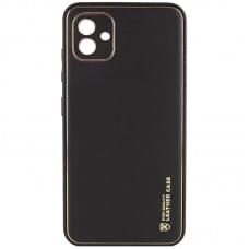 Шкіряний чохол Xshield для Samsung Galaxy A05 Чорний / Black