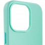 Шкіряний чохол Leather Case (AA Plus) with MagSafe для Apple iPhone 14 Pro (6.1") Ice