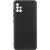 Чохол TPU GETMAN Liquid Silk Full Camera для Samsung Galaxy A51 Чорний / Black