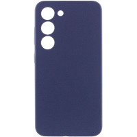 Чохол Silicone Cover Lakshmi Full Camera (AAA) для Samsung Galaxy S22 Темно-синій / Midnight blue