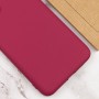 Чохол TPU GETMAN Liquid Silk Full Camera для Xiaomi Redmi 14C / Poco C75 Бордовий / Marsala