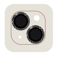 Захисне скло Metal Shine на камеру (в упак.) для Apple iPhone 14 (6.1") / 14 Plus (6.7") Чорний / Midnight