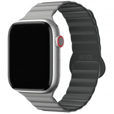 Ремінець BlueO Magnetic Silicone для Apple Watch 42(ser.1-3)/44/45/46/49mm Grey