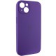 Чохол Silicone Case Full Camera Protective (AA) для Apple iPhone 13 (6.1") Фіолетовий / Amethyst