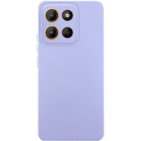 Чохол Silicone Cover Lakshmi Full Camera (AA) для Motorola Moto G15 4G Бузковий / Dasheen