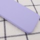 Silicone Case Square Full Camera Protective (AA) NOLOGO для Apple iPhone 7 plus / 8 plus (5.5") Бузковий / Dasheen