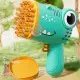 Пістолет для мильних бульбашок Dinosaur Bubble Gun з насадкою на 40 отворів 50ml Green