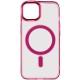 Чохол TPU Iris with MagSafe для Apple iPhone 12 Pro Max (6.7") Бордовий