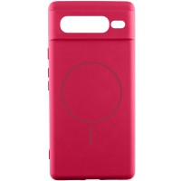Чохол Silicone Cover Lakshmi Full Camera (AA) with MagFit для Google Pixel 7 Pro Червоний / Rose Red