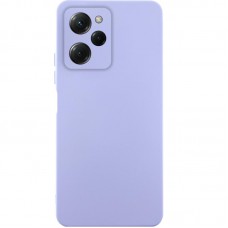 Чохол Silicone Cover Lakshmi Full Camera (AA) для Xiaomi Poco X5 Pro 5G Бузковий / Dasheen