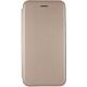 Шкіряний чохол (книжка) Classy для Samsung Galaxy A12 Золотий