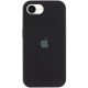 Чохол Silicone Case Full Protective (AA) для Apple iPhone 16e (6.1") Чорний / Black Чохол Silicone Case Full Protective (AA) для Apple iPhone 16e (6.1") Чорний / Black