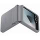 Шкіряний чохол Leather Case (AAA) для Samsung Galaxy Z Flip6 Gray