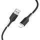 Дата кабель Borofone BX119 New USB to Lightning 2.4A (1m) Black
