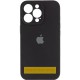 Чохол Silicone Case Full Camera Protective (AA) для Apple iPhone 17 Pro Max (6.9") Чорний / Black
