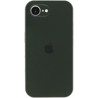 Чохол Silicone Case Full Camera Protective (AA) для Apple iPhone 16e (6.1") Зелений / Cyprus Green
