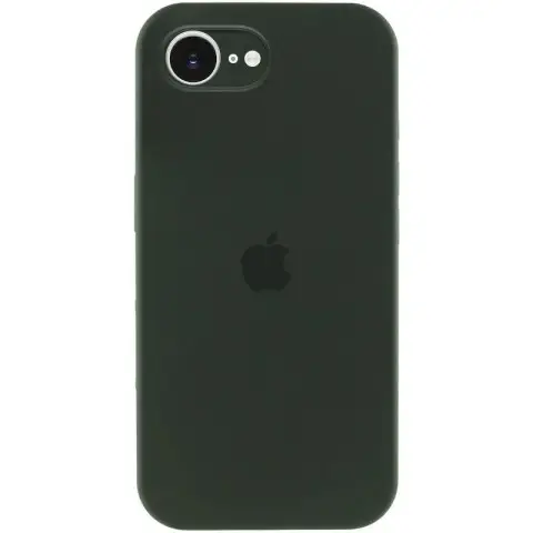 Чохол Silicone Case Full Camera Protective (AA) для Apple iPhone 16e / 17e (6.1") Зелений / Cyprus Green