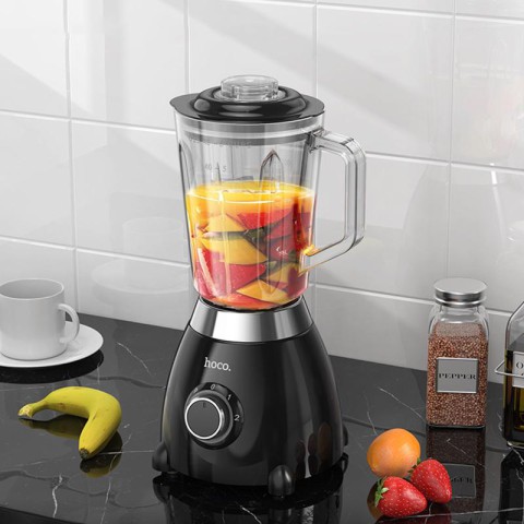 Блендер Hoco HE33 Electric Retro Juicer 500W (1.5L) Black