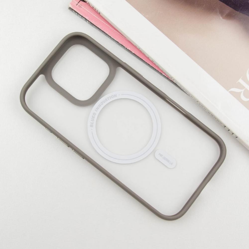 TPU+PC чехол Blueo Skin Friendly Frosted with MagSafe для Apple iPhone 16 Pro (6.3")