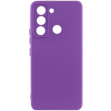 Чохол Silicone Cover Lakshmi Full Camera (A) для TECNO Pop 5 LTE Фіолетовий / Purple