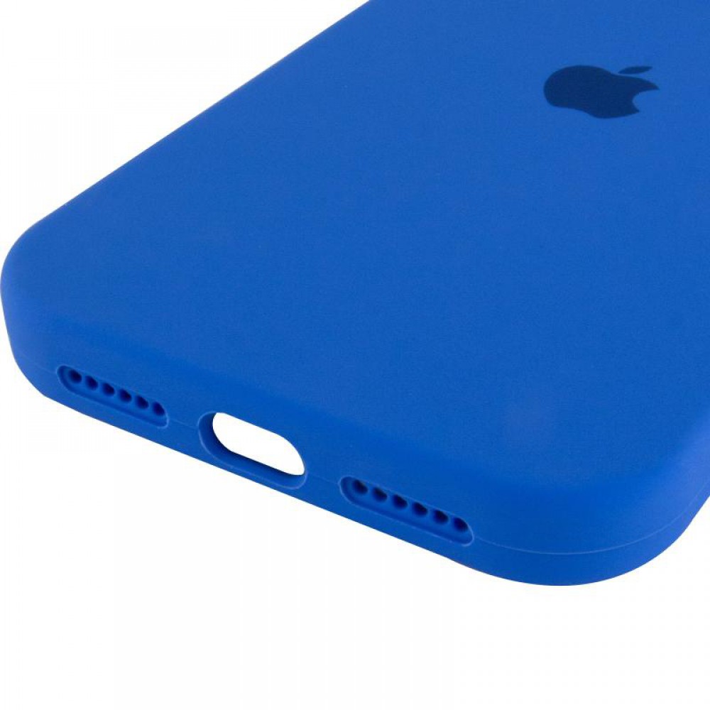 Чохол Silicone Case Full Protective (AA) для Apple iPhone 17 Pro Max (6.9") Синій / Capri Blue