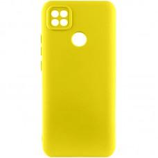 Чохол TPU GETMAN Liquid Silk Full Camera для Xiaomi Redmi 9C Жовтий / Flash