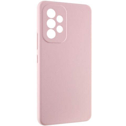 Чохол Silicone Cover Lakshmi Full Camera (AAA) для Samsung Galaxy A52 4G / A52 5G / A52s Рожевий / Pink Sand