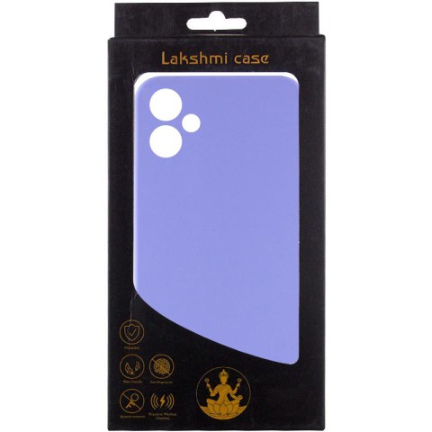 Чохол Silicone Cover Lakshmi Full Camera (AAA) with Logo для Samsung Galaxy A05 Бузковий / Dasheen